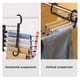 thumbnail image 3 of Perchas para ropa Organizador multifuncional para pantalones inteligentes Ahorro de espacio Antideslizante 5 Leyfeng  Perchas para ropa Organizador multifuncional para pantalones inteligentes, 3 of 8