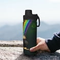 thumbnail image 7 of Yiaed St. Patrick's Day4 Print Sports Insulated Kettle Bottle Reusable Stainless Steel Insulated Cup, Outdoor Portable Casual Stainless Steel Insulation Cup, 7 of 7