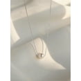thumbnail image 4 of 1pc Minimalist Pearl Pendant Necklace Ladies Jewelery For Women S925 Sterling Silver Dainty Cultured Pearl Necklace Fine Jewelery For Birthday Gift Fo, 4 of 5