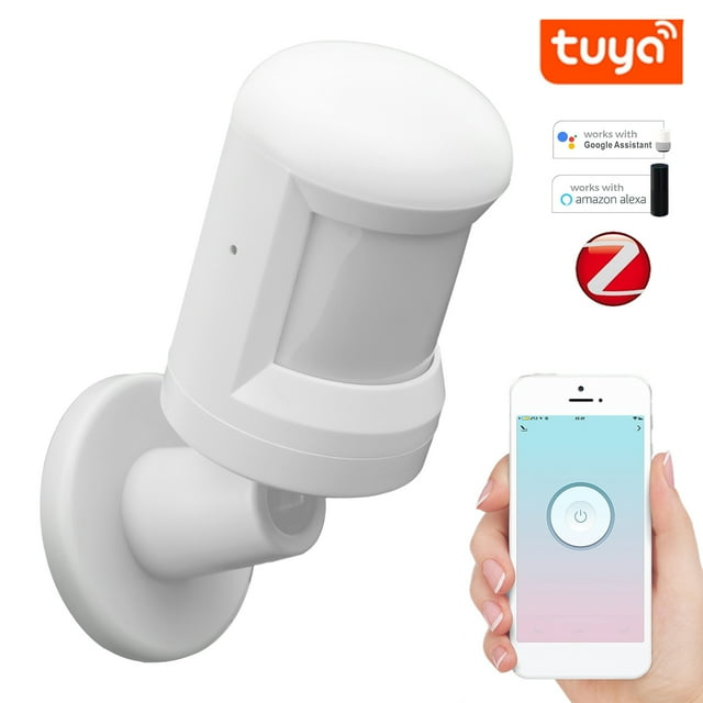 Sensor de Movimento, Detector de MoviNO del Cuerpo Interior 360 Base Giratoria Para Zigbee Para El Asistente de Para Tuya