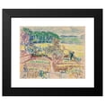 thumbnail image 2 of Magnus Enckell 18x15 Black Modern Framed Museum Art Print Titled - Garden (1910 - 1911), 2 of 5