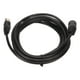 thumbnail image 5 of Cable conector DIN macho a hembra de 4 pines fácil instalación Cable conector DIN de 4 pines PVC de sonido claro 98 pies para equipos digitales para equipos de seguridad, 5 of 7