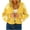 Yellow, variant on jsaierl Crop Cardigan Sweaters for Women Daisy Printed Button Down Long Sleeve Sweater Open Front Crochet Cute Y2k Sweaters for Women Jacket Sweater Cardigan Top Coat for Women