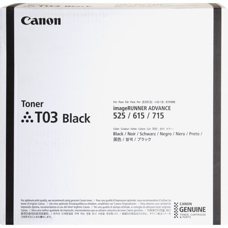 UPC: 0013803302707 | Canon Toner Cartridge Ir Adv 525 51 500 Page Yield Bk (CNMT03)