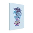 thumbnail image 2 of Trademark Fine Art Ania Zwara Blooming Vase In Blue Canvas Wall Art, 2 of 4