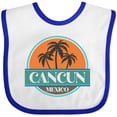 thumbnail image 3 of Inktastic Cancun Mexico Vacation Trip Boys or Girls Baby Bib, 3 of 4