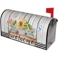 thumbnail image 2 of Sunflower Mailbox Covers Magnetic Standard Size 21x18 Inch Welcome Mailbox Cover, Spring Mailbox Decorative Mailbox for Farmhouse Garden Decorations Outdoor Letter Box, 2 of 6