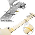 thumbnail image 2 of Graflsoa 9-Piece Stainless Steel Guitar Radius Gauge Set for Precise Bridge Saddle Adjustment and Fingerboard Measurement, 2 of 6
