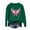 Army Green, variant on Women Breast Cancer Awareness Sweatshirt Pink Ribbon Inspirational Tops Casual Long Sleeve Fall Winter Pullover Pink,M