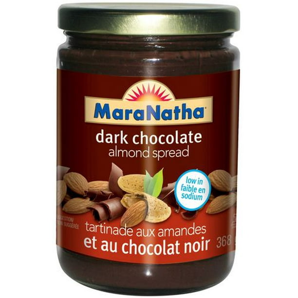 Tartinade aux amandes et au chocolat noir MaraNatha