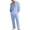 Light Blue&11^0612R, variant on Linen 2 Piece Sets for Men Long Sleeve Hoodies Button Up Shirts and Beach Pants Relaxed Fit Vacation Casual Men's Lounge Wear Sets White XXL