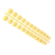 thumbnail image 1 of Minnieouse 24 piezas de uñas postizas de ataúd esmerilado, uñas acrílicas con personalidad única y elegante artificiales para amantes de la manicura Juegos de manicura 10 amarillo claro Minnieouse CE011411-10, 1 of 5
