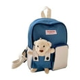 thumbnail image 4 of HengDidi Cute Bear Design Lightweight Backpack with Adjustable Straps, Breathable Fabric & Spacious Compartment for Daily Essentials, Durable Nylon Backpack for Day Trips, Gifts, and Everyday Use, 4 of 6