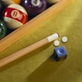 thumbnail image 2 of Miangastore 2pcs Pool Stick Tips Replaceable Cue Tips Leather Replacement Tips Leather Billiard Cue Tips, 2 of 8