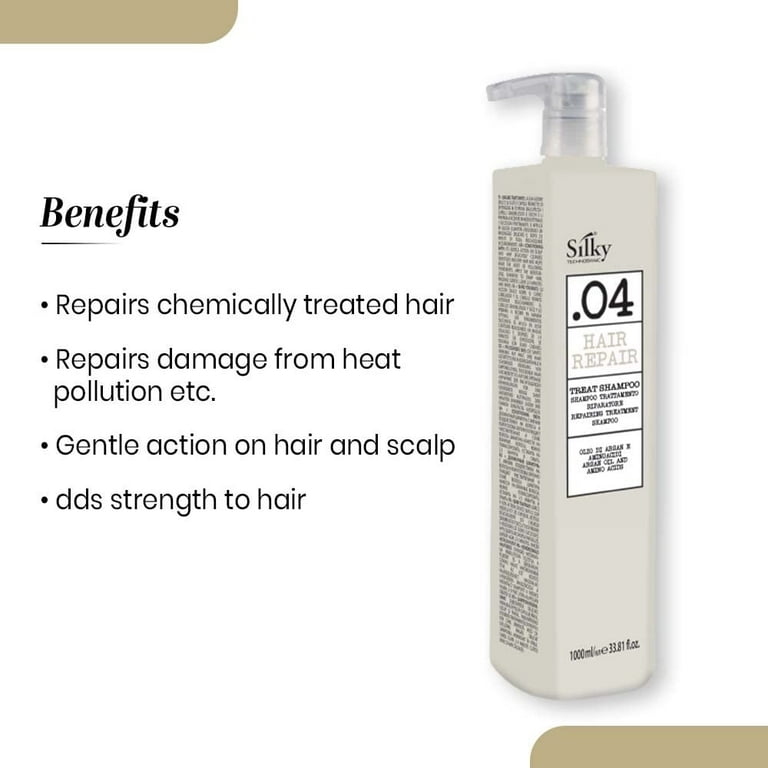 Silky TECHNOBASIC .04 Hair Repair Treat Shampoo 1000 ml| For