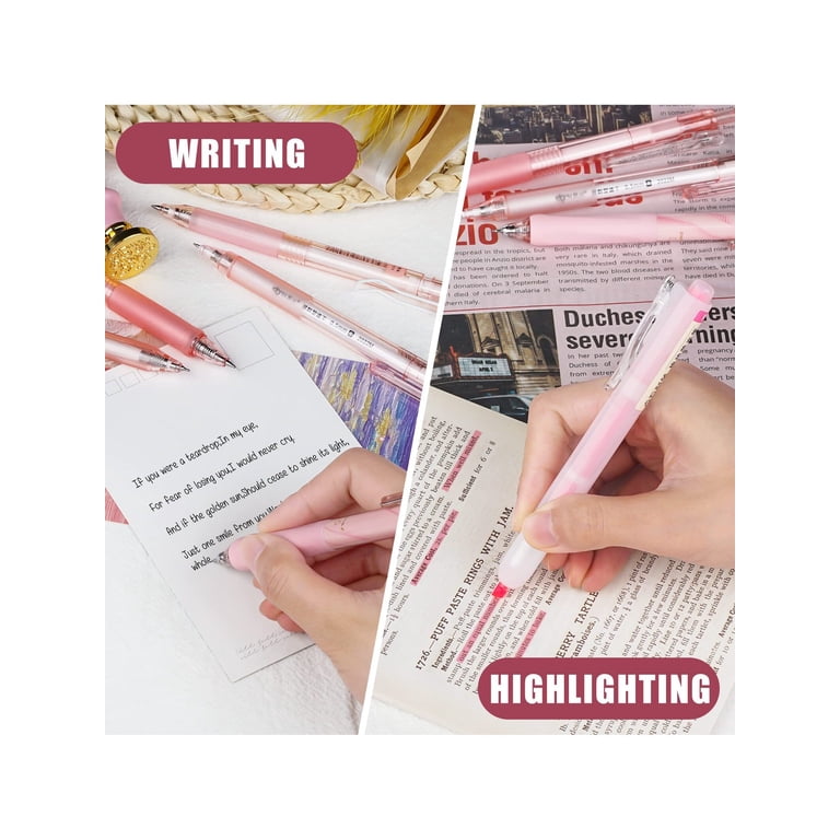 Four Candies Retractable Gel Pen Set, 12-Piece Pink photo 2