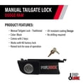thumbnail image 3 of Cerradura manual para compuerta trasera Pop & Lock para Dodge Ram 1500-3500, 3 of 7