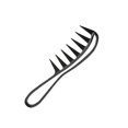thumbnail image 2 of Qarigey Cepillo de pelo de anchos ABS, reemplazo de mano portátil, accesorios de cepillos de peluquería para salón hueco Cuidado del cabello Negro Qarigey  CE015588-01, 2 of 6