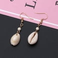 thumbnail image 2 of Seashell Drop Earrings Set Natural Summer Beach Shell Earrings, 2 of 6