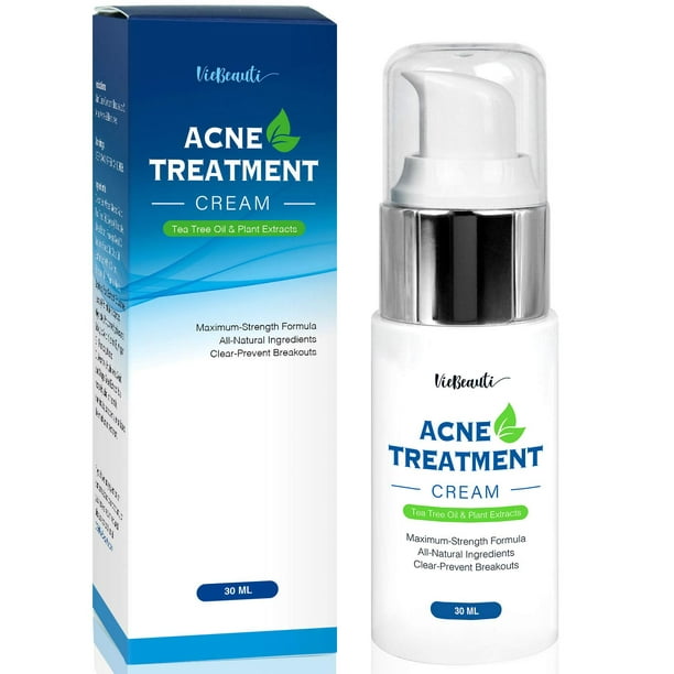 VieBeauti Acne Treatment Cream with Tea Tree Oil - Acne  