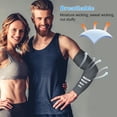thumbnail image 6 of Liwarace UV Reflective Strap Sun Protection Cooling Arm Sleeves UPF50 Arm Compression, 6 of 24
