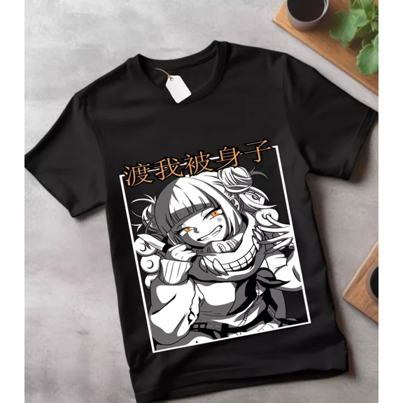 Himiko Toga T-Shirt Izuku Midoriya My Hero Academia Girl Kawaii Shirt gifts