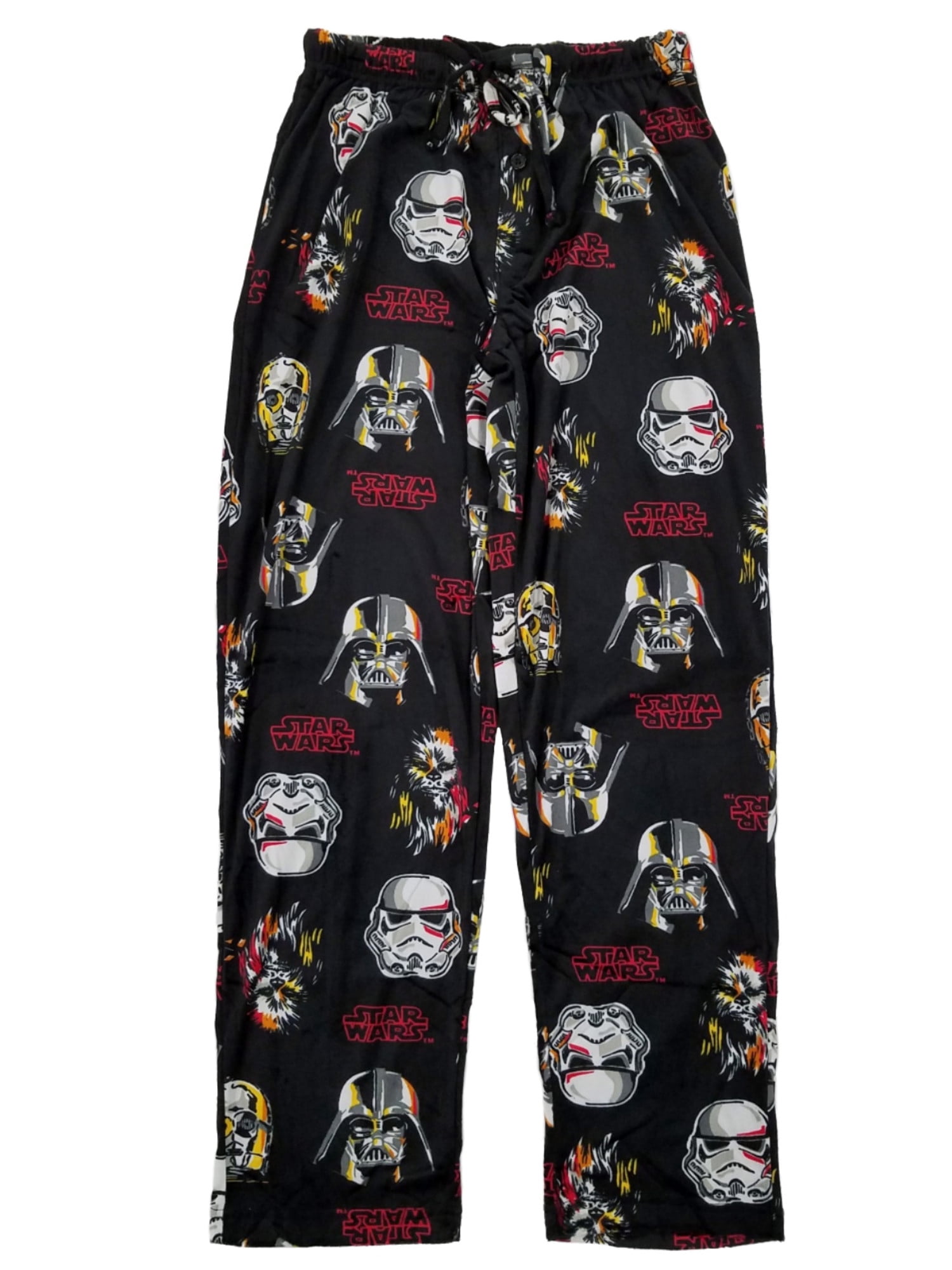 Star Wars - Star Wars Mens Black Microfleece Sleep Pants Lounge Pants Pajama Bottoms L - Walmart