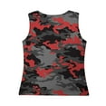 thumbnail image 4 of Viikei Womens Tank Top Camisoles for Women Plus V-neck Camouflage Printing Blouse Tunics Shirts Tops, 4 of 5