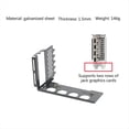 thumbnail image 4 of Soporte de Montaje Vertical para GPU, Soporte para Tarjeta GráFica, Soporte para Tarjeta de VíDeo VGA, Soporte de Metal Duradero para Computadora de Bricolaje(A), 4 of 5