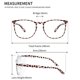 thumbnail image 4 of Alsenor Gafas de seguridad Gafas antivaho Gafas protectoras Bloqueo de luz azul Gafas de protección UV antipolvo para hombres y mujeres (paquete de 2 (nuevo leopardo+negro)), 4 of 6