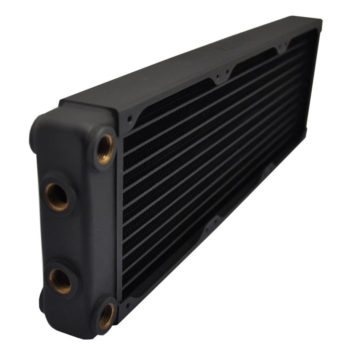 XSPC EX360 Radiator, 120mm x 3, Triple Fan, Multiport, Black