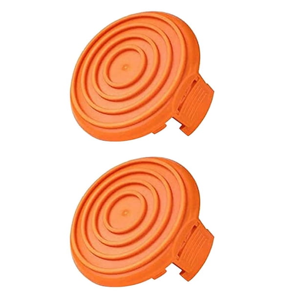 2X 50019417 Cubierta de Tapa de Carrete para Recortadora de Césped para Cortadoras de Hilo Eléctricas con Cable