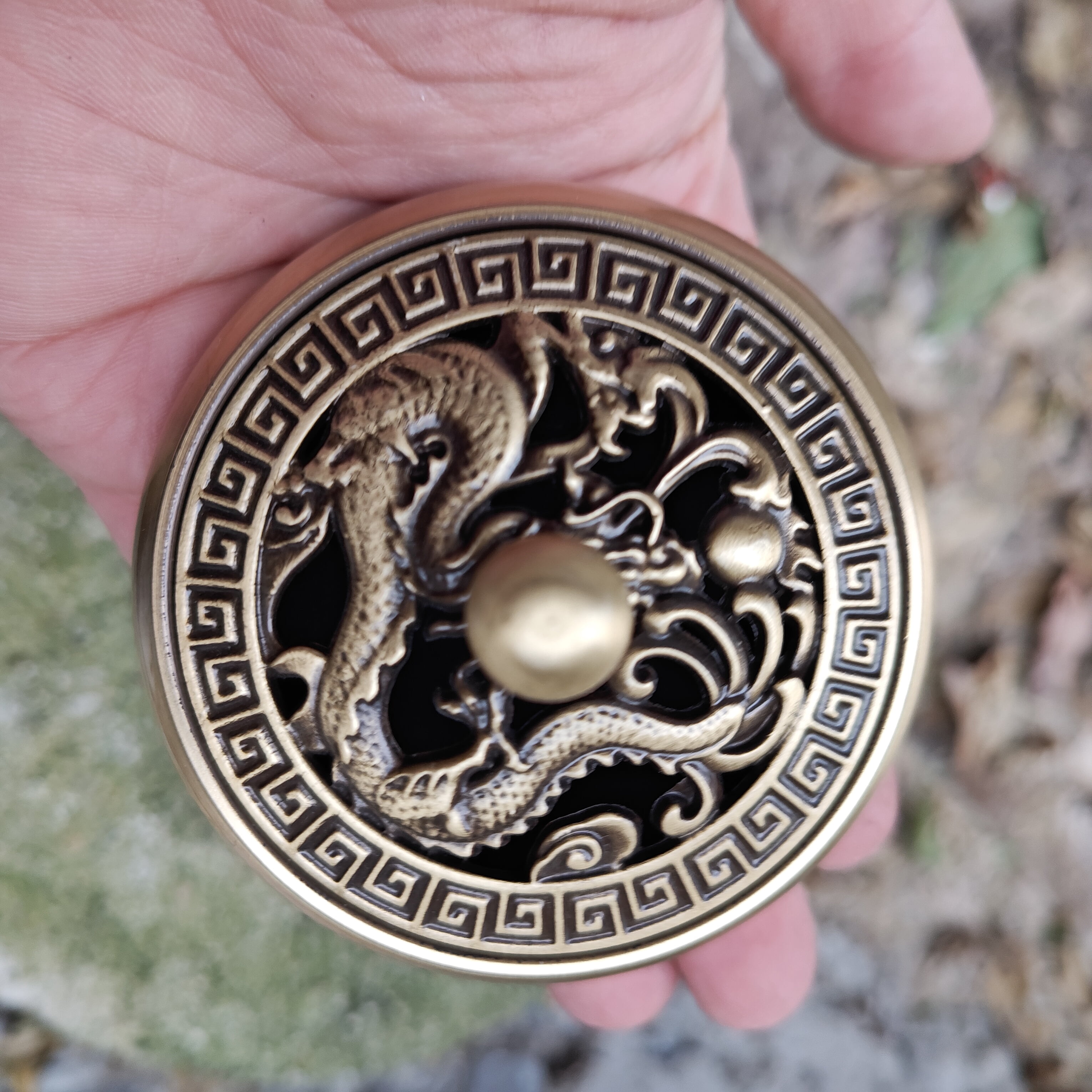 Vintage Bronze Buddha Censer Incense Burner Unique Ritual  Incense holder, Tibet culture Brass Ash catcher censer Incensory Decorative kk078