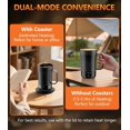 thumbnail image 4 of Self-Heating Coffee Mug, 14oz Heated Coffee Mug Rechargeable - Temperature Control Cup Keep Drinks Hot,  Cup   for Women & Slow Sippers, 4 of 6