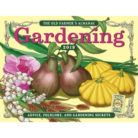 The Old Farmer S Almanac 2019 Gardening Calendar Other Walmart Com