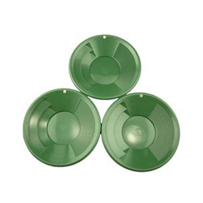 Make Your Own Gold Bars Lot of 38 Green Pans 8 in. Gold Pans Panning