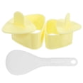 thumbnail image 3 of Assorted Color Reusable PP Onigiri Maker Set for Home with Spoon Small Rice Ball Tools, 3 of 4