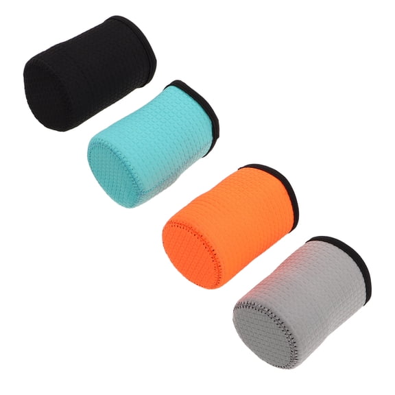 ELAYARD 4Pcs Reusable Neoprene Beverage Can Sleeves with Antislip Grip