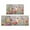 Pastel Wildflowers Classic-2, variant on Pastel Wildflowers Classic Design Gentle Floral Violet Pink Kitchen Rug 2 Piece Set Cushioned and Non-Skid Washable Floor Mat for Home Kitchen Decor or Office 17x29+17x47 Inch
