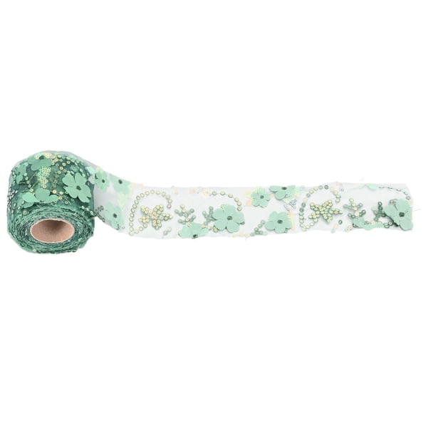 Accesorios Para El Cabello Cinta Rollo De Tul 10 Yardas Bordado