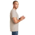 thumbnail image 3 of Gildan Classic Fit Men DryBlend T-Shirt, Short Sleeve Crewneck Tee, Sand, 3XL, 3 of 5