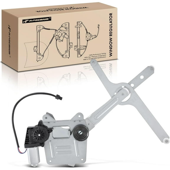 A-Premium Power Window Regulator and Motor Assembly Replacement for GMC Sonoma Chevrolet S10 1994-2004 Bravada Jimmy Blazer Front Right Passenger Side