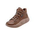 thumbnail image 1 of Chaussures Décontractées pour Femmes Espadrilles Athlétiques Bottillons à la Cheville Antidérapants Respirants Chaussures à Lacets pour Course Randonnée Automne Printemps Extérieur Dames Filles 37Yards Brun, 1 of 7