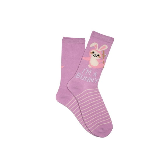 Everything Legwear Easter I'm A Bunny Crew Sock