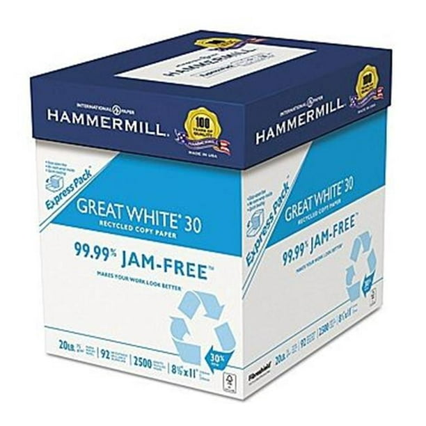 Hammermill HAM67780 30 Papier d'Impression Recyclé