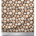 thumbnail image 1 of Soimoi Rayon Fabric Star & Cute Animals Kids Print Fabric by Yard 42 Inch Wide, 1 of 3