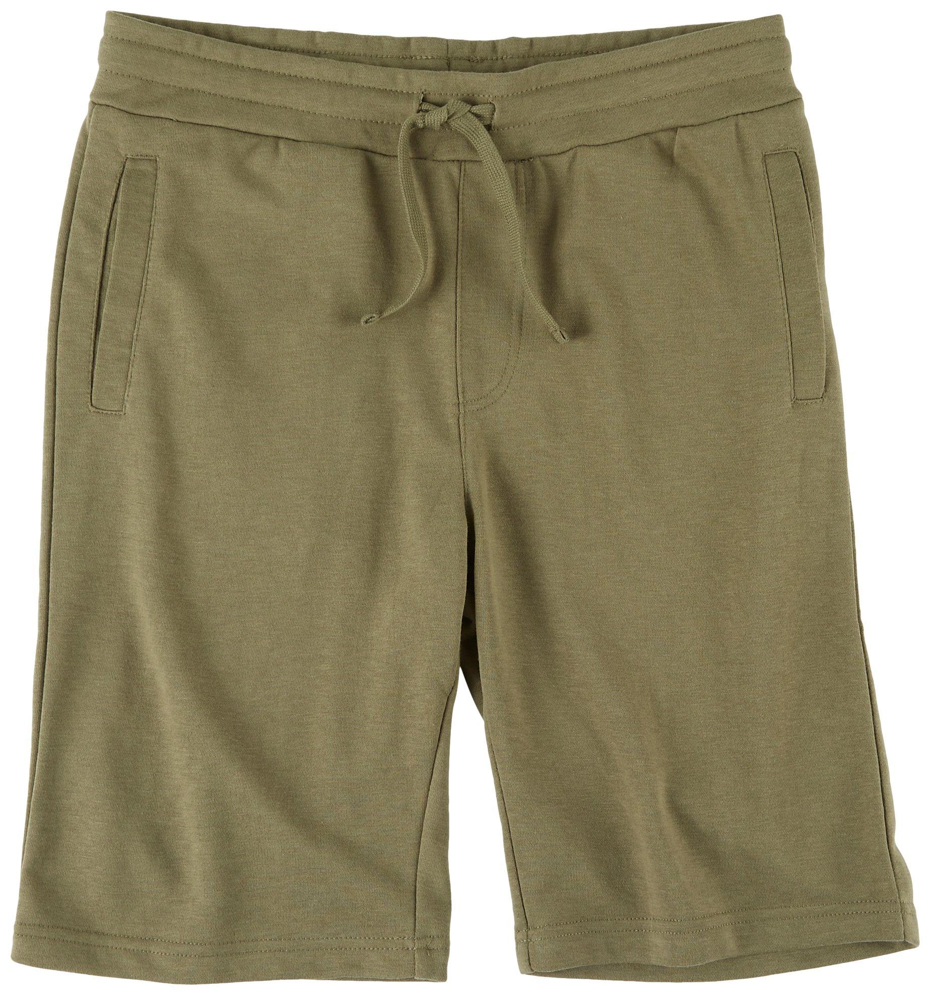Fleece Shorts Medium Green 