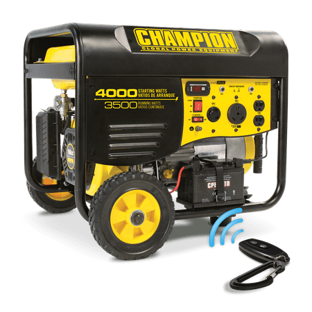 Champion Power Equipment 4000/3500-Watt RV Ready Portable Generator with Wireless Remote Start (EPA)