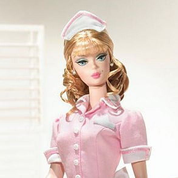The Waitress Barbie, Genuine Silkstone Doll, BFMC, Gold The Waitress Barbie, Genuine Silkstone Doll, BFMC, Gold