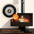 thumbnail image 4 of Wood Stove Thermometer Magnetic, Oven Temperature Meter for Wood Burning Stoves, Gas Stoves, Pellet Stoves, Avoid Stove Fan Damaged by Overheat, 4 of 4